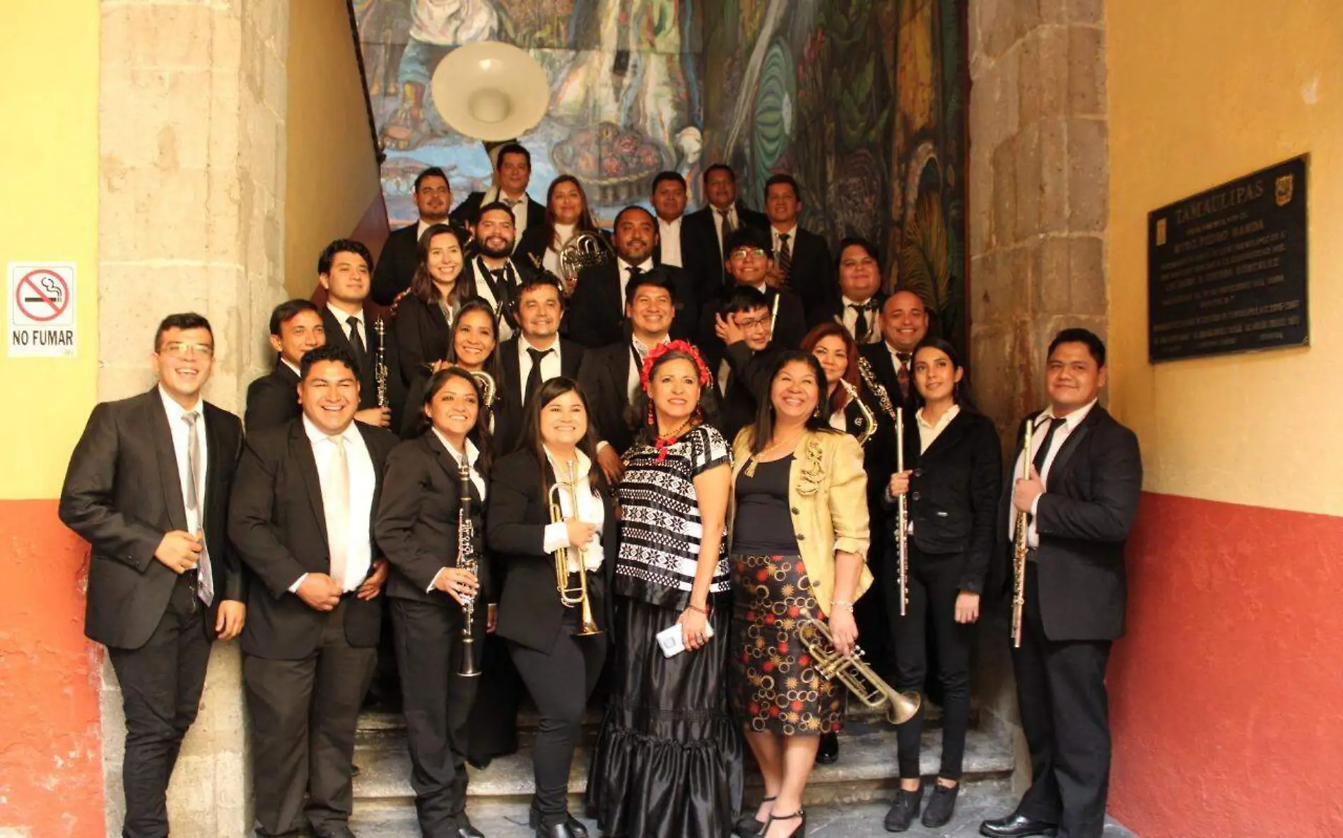 Reconocen a Banda Municipal de Madero en la CDMX 